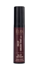 Краска для бровей с длительным эффектом DEEP BROW TINT 2.0, 04 ICY cold brown, Elan, 10ml